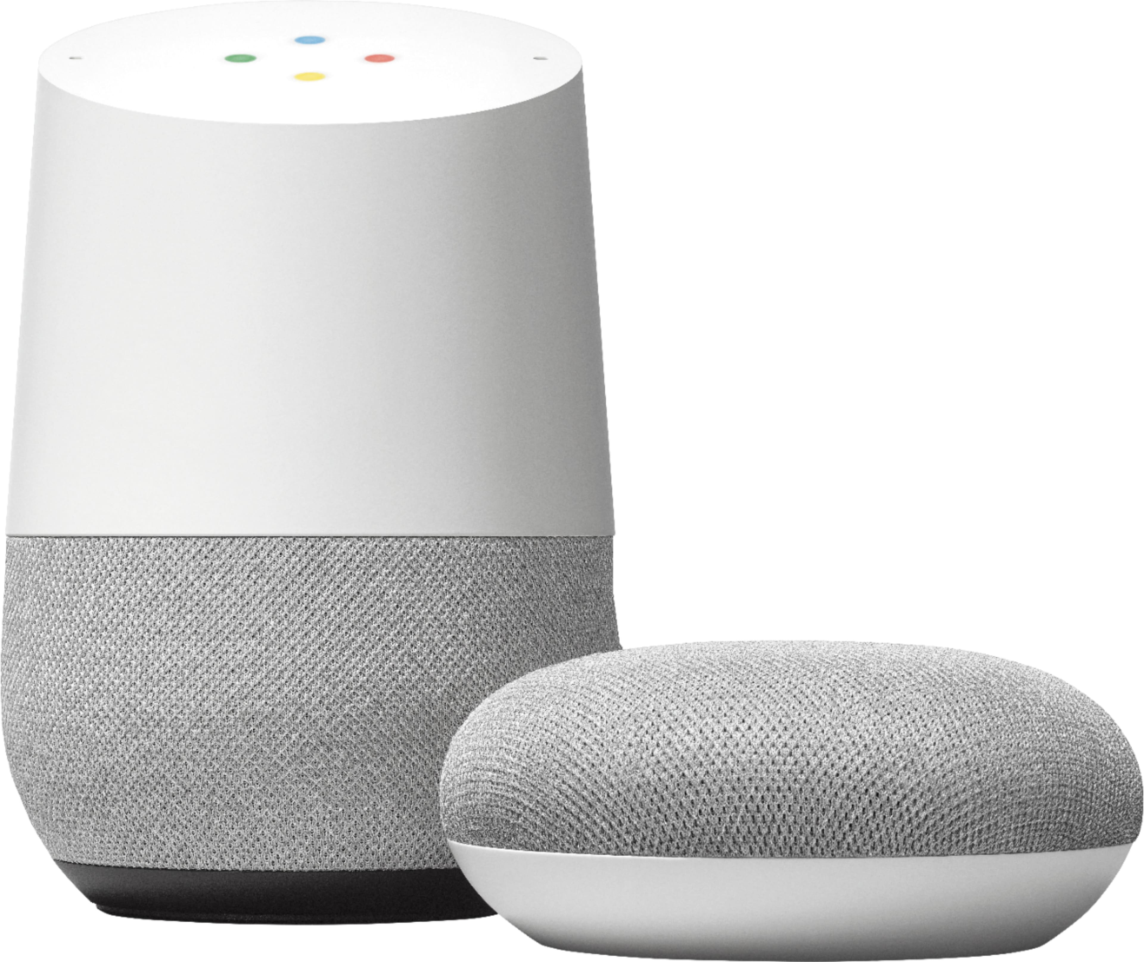 Alt View 16. Google - Home Mini (1st Generation) - Smart Speaker with Google Assistant - Chalk.