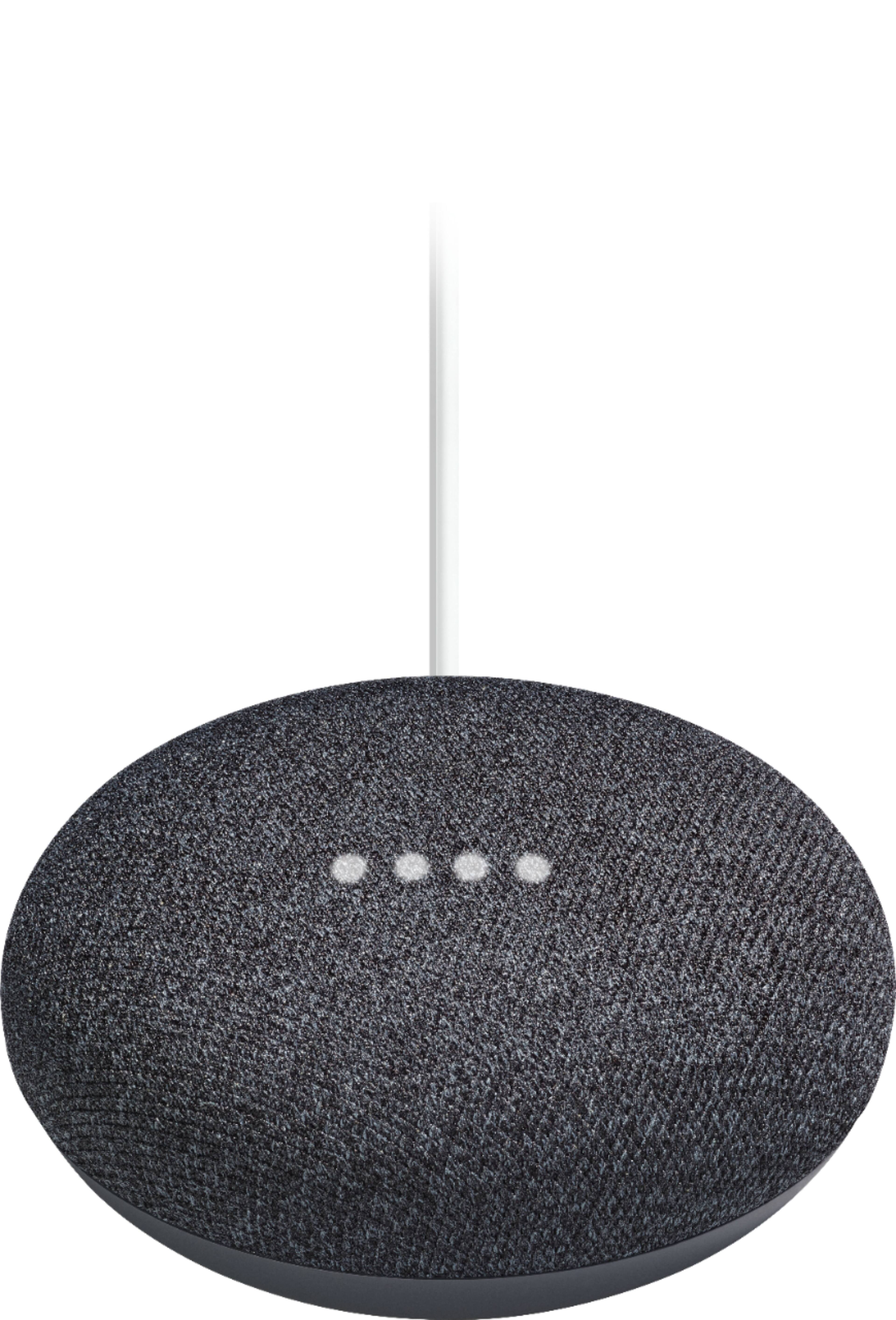 Alt View 13. Google - Home Mini (1st Generation) - Smart Speaker with Google Assistant - Charcoal.