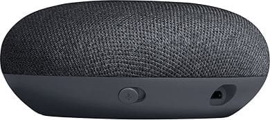 Alt View 14. Google - Home Mini (1st Generation) - Smart Speaker with Google Assistant - Charcoal.