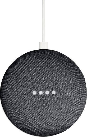 Alt View 16. Google - Home Mini (1st Generation) - Smart Speaker with Google Assistant - Charcoal.