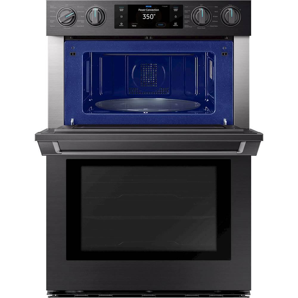 Best Buy Samsung 30" Chef Collection Fingerprint Resistant Microwave