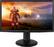 Front. Insignia™ - 24" LED FHD FreeSync Monitor - Black.