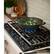 Alt View 21. Samsung - Samsung-Chef Collection 36" Fingerprint Resistant Gas Cooktop-Matte Black Stainless Steel.