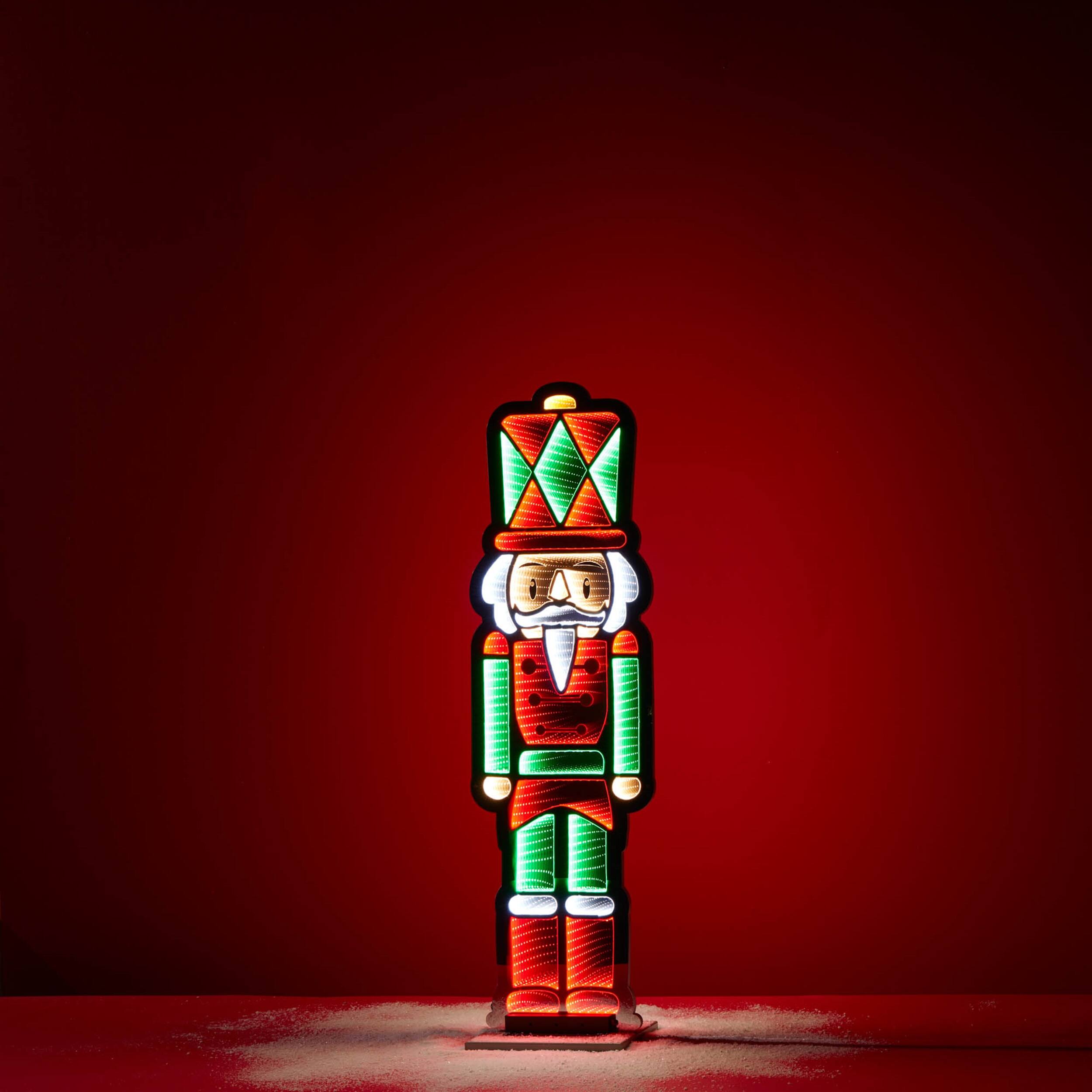 Angle. BreeBe - Soldier Ekkolight 47"H - Red, Green, White.