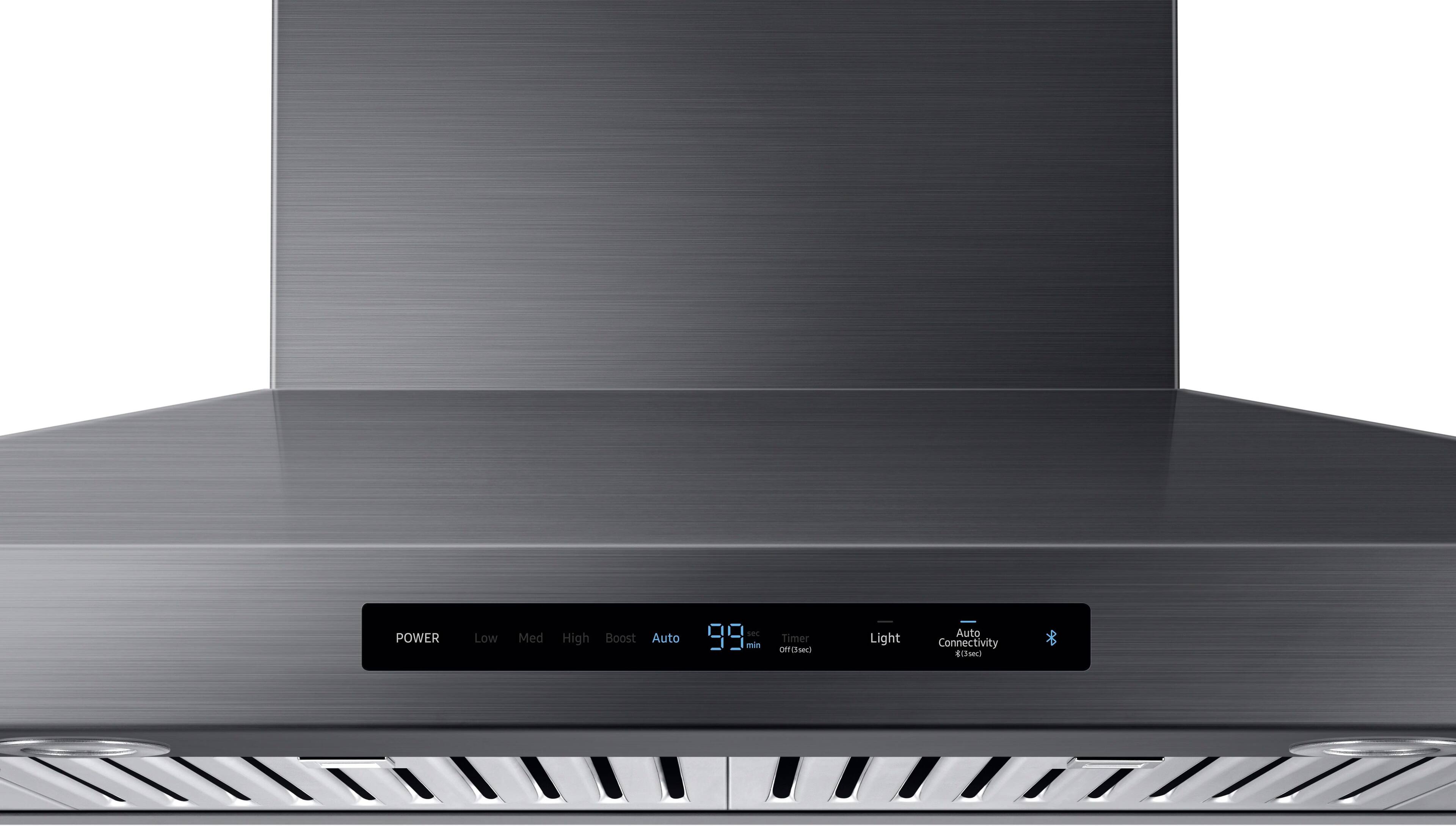 samsung 30 range hood black stainless steel