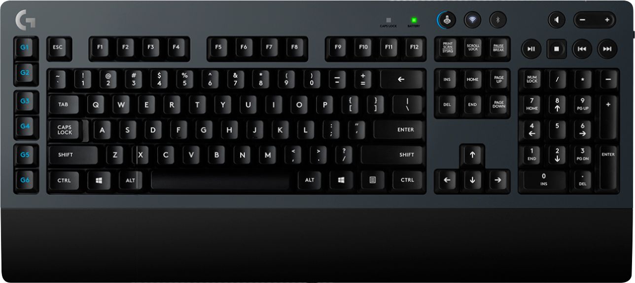Logitech Black G613 Wireless Gaming Mechanical Romer-G Switch Keyboard 