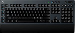 Logitech - G613 LIGHTSPEED Full-size Wireless Mechanical Romer-G Tactile Switch Gaming Keyboard with 6 Programmable G-Keys - Black - Front_Zoom