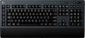 Logitech - G613 Wireless Gaming Mechanical Romer-G Switch Keyboard - Black - Front_Zoom