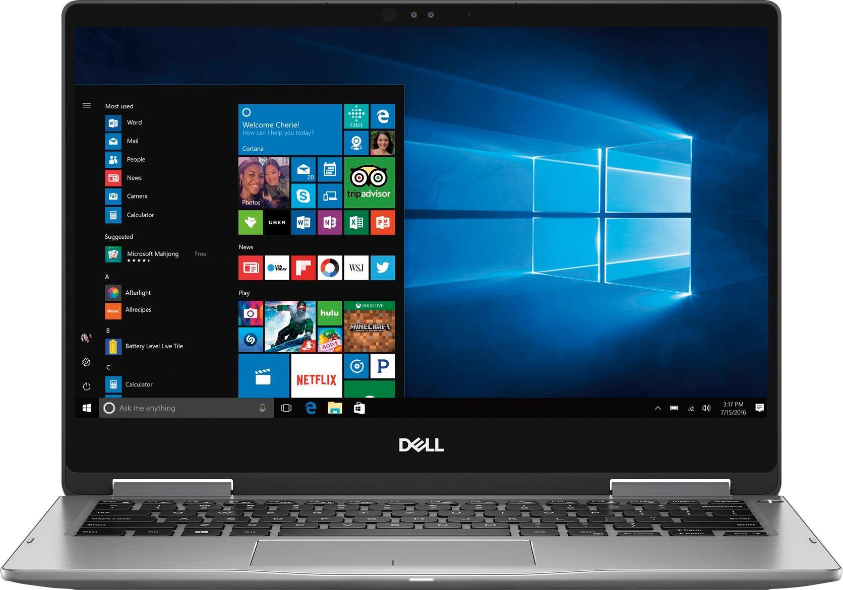 Angle. Dell - Inspiron 2-in-1 13.3" Touch-Screen Laptop - Intel Core i5 - 8GB Memory - 256GB Solid State Drive.