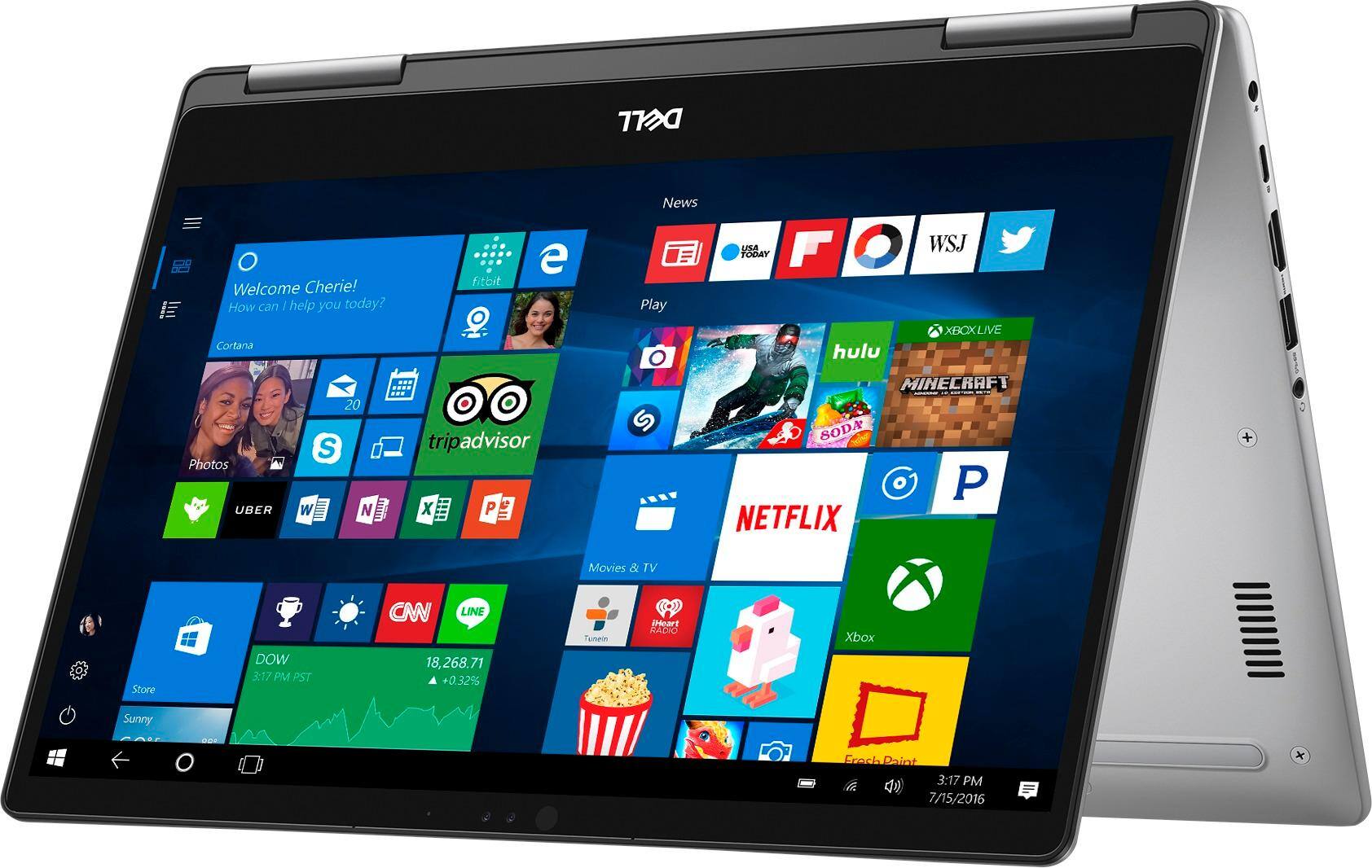 Alt View 19. Dell - Inspiron 2-in-1 13.3" Touch-Screen Laptop - Intel Core i5 - 8GB Memory - 256GB Solid State Drive.