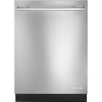 JennAir - Euro-Style TriFecta 24" Top Control Built-In Dishwasher with Stainless Steel Tub - Stainless steel - Front_Zoom