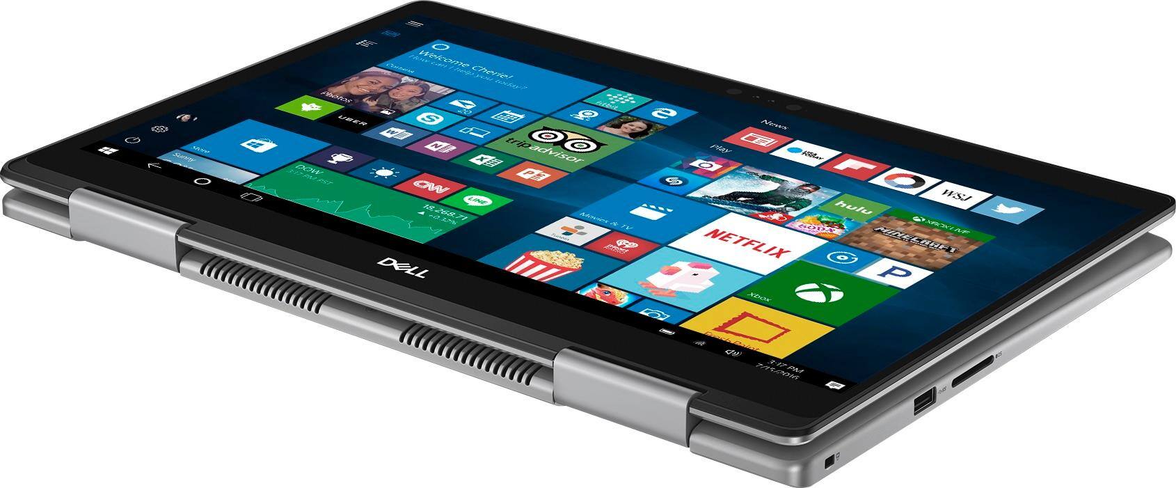 Alt View 17. Dell - Inspiron 2-in-1 15.6" Touch-Screen Laptop - Intel Core i5 - 8GB Memory - 2TB Hard Drive.