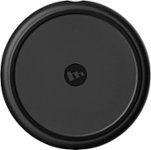 Front. mophie - 7.5W Wireless Charging Pad - Black.