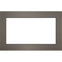 30" Trim Kit for GE Profile Series PEB7227SLSS Microwave - Slate - Front_Zoom
