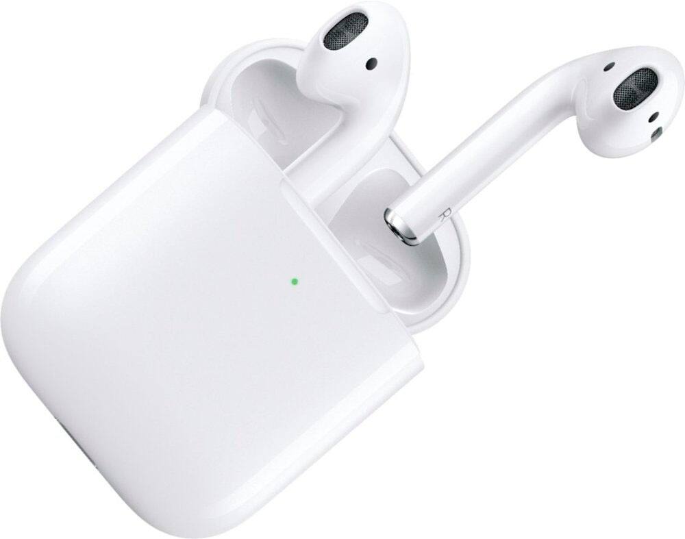 Alt View 11. Apple - Airpods with Wireless Charging Case.
