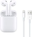 Alt View Zoom 15. Apple - Airpods with Wireless Charging Case - White.