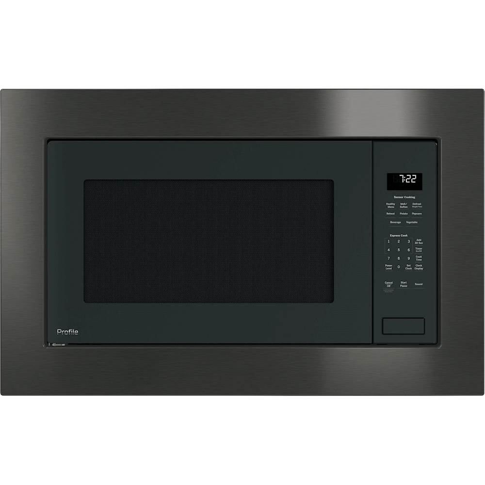 GE 26.9" Trim Kit for Profile Microwaves Black stainless steel
