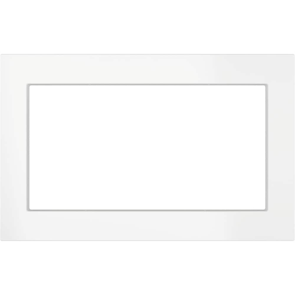 GE - Deluxe 30" Trim Kit - White - Front_Zoom