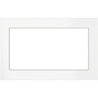 GE - Deluxe 30" Trim Kit - White on white - Front_Zoom