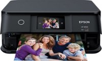 Front Zoom. Epson - Expression Photo XP-8500 Wireless All-In-One Printer - Black.