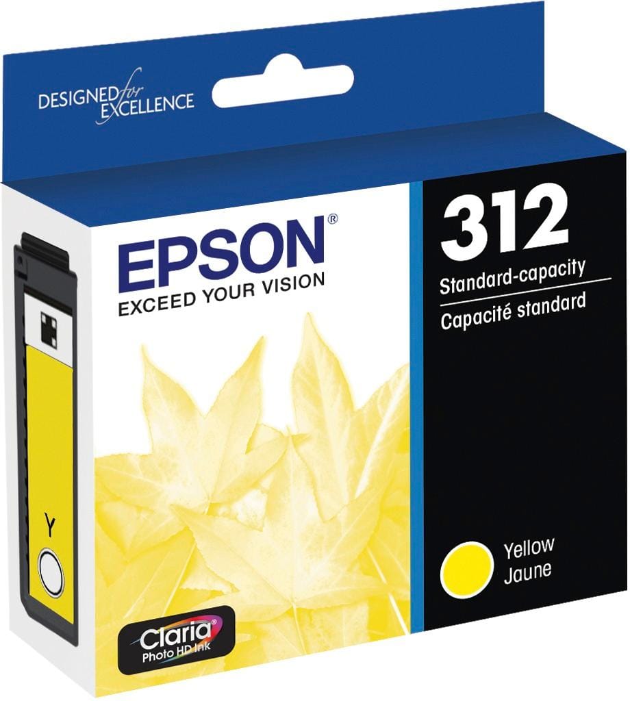 Best Buy: Epson 312 Ink Cartridge Yellow T312420-S