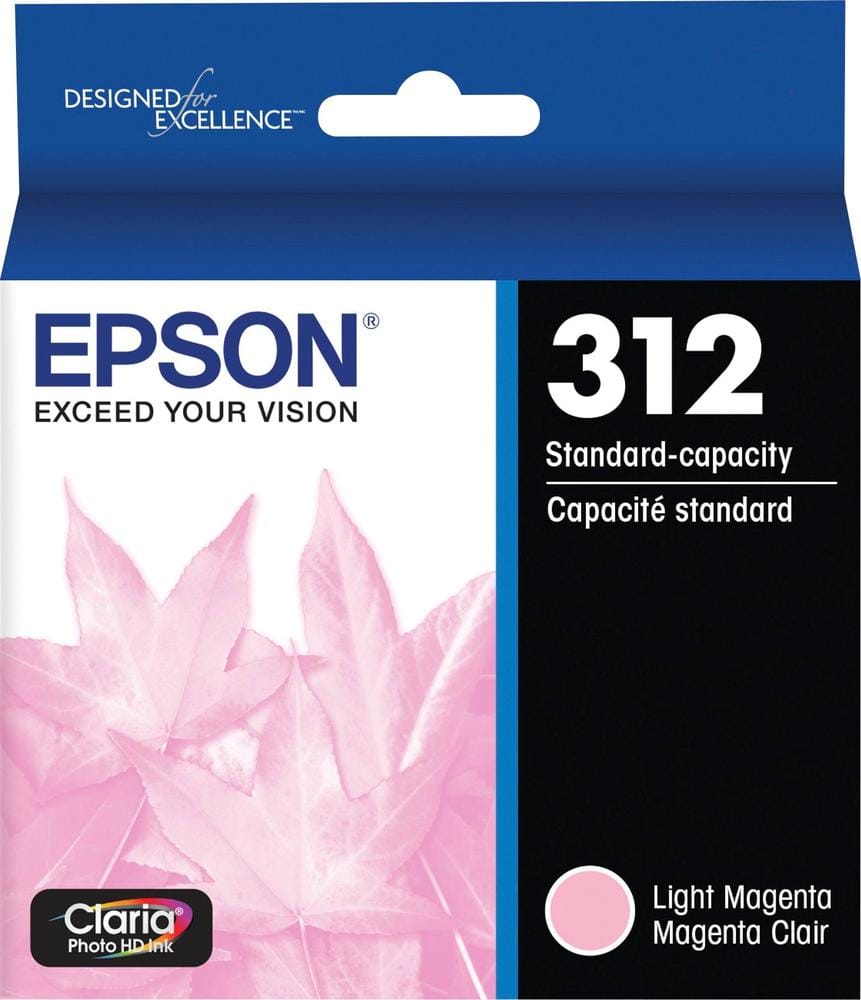 Best Buy: Epson 312 Ink Cartridge Light Magenta T312620-S