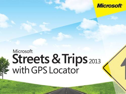 Streets And Trips 2013 Best Buy: Streets & Trips 2013 With Gps Locator Windows Zv3-00026