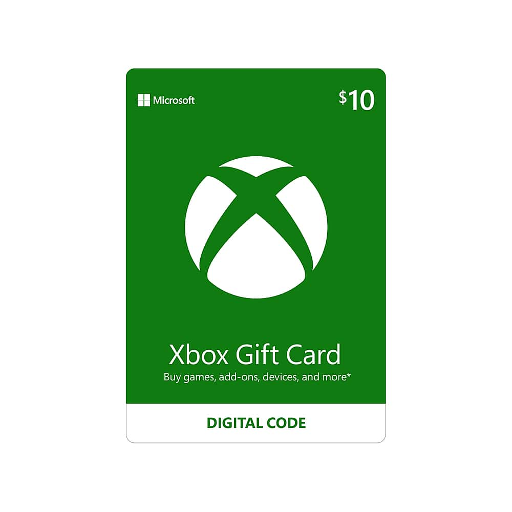 Microsoft Xbox $10 Gift Card [Digital] K4W-00018 - Best Buy