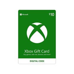 Microsoft - Xbox $10 Gift Card [Digital] - Front_Zoom