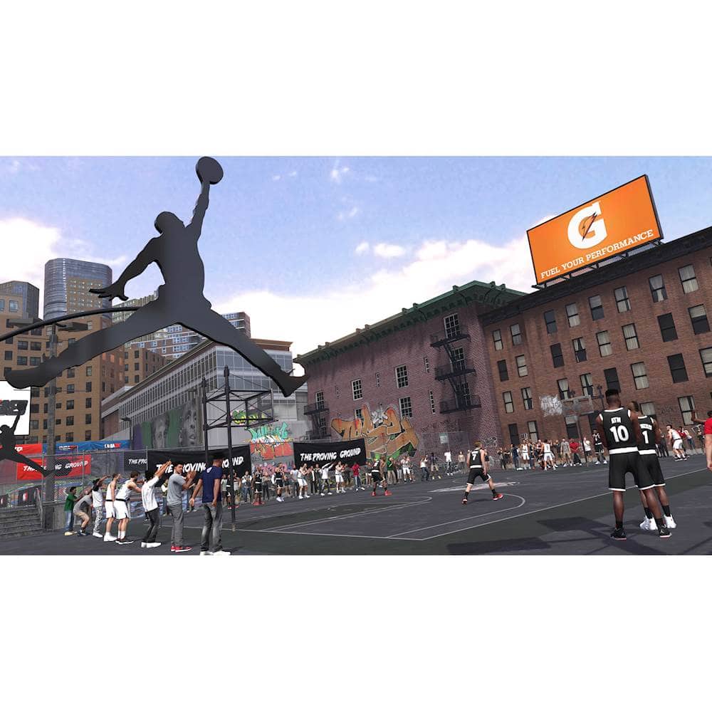 The text on the image reads "G Performance Your Fuel T T CROH 1 TE d OVING SiG WP a THEPROVING THE GROUND a - 10 1". This text is likely related to a basketball game or event, as it includes references to basketball terms such as "G Performance" and "Croh 1". The text also mentions "The Proving Ground," which could be a name for the basketball court or a specific event taking place there.