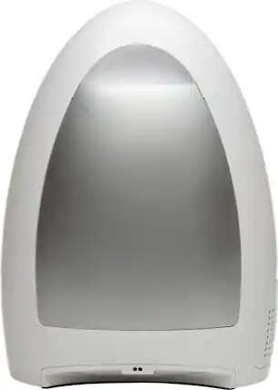 Front. EyeVac - Home Touchless Vacuum - White.