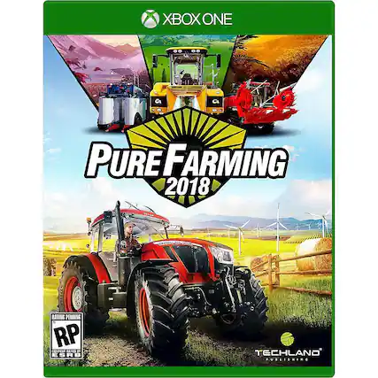 Front. Techland Publishing - Pure Farming 2018. - E (Everyone)