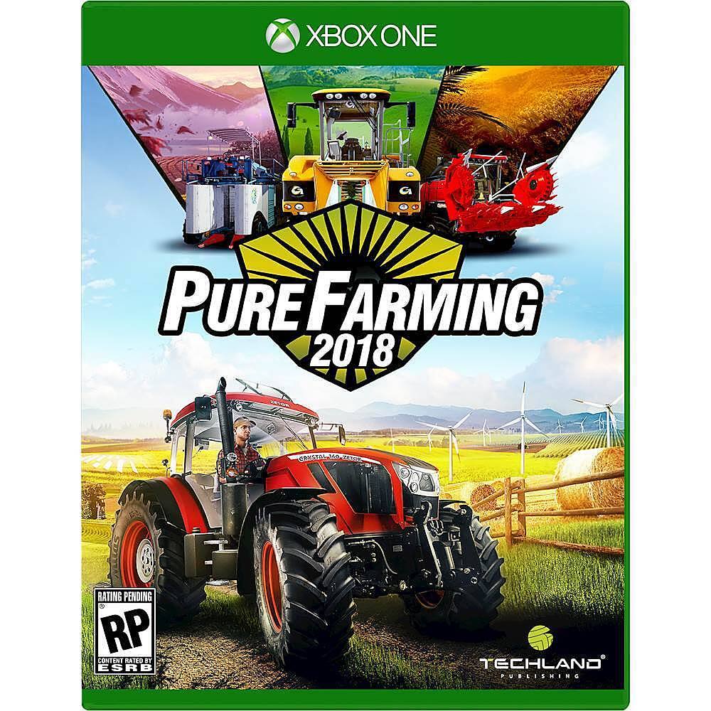 Front. Techland Publishing - Pure Farming 2018. - E (Everyone)