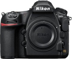 Nikon - D850 DSLR 4k Video Camera (Body Only) - Black - Front_Zoom