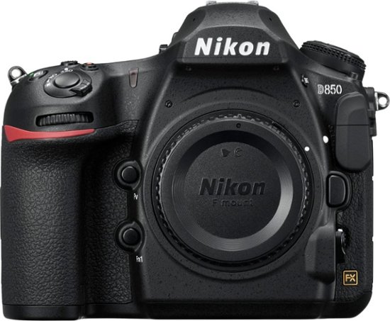 Nikon – D850 DSLR 4k Video Camera (Body Only) – Black