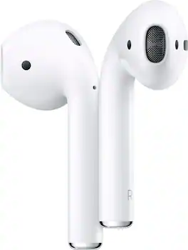 Apple - Refurbished Excellent - AirPods with Charging Case (2nd generation) - White