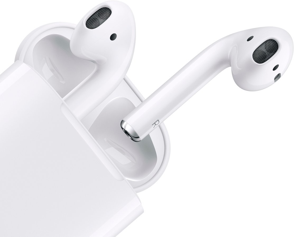 Zoom in on Alt View Zoom 11. Apple - AirPods with Charging Case (2nd generation) - White.