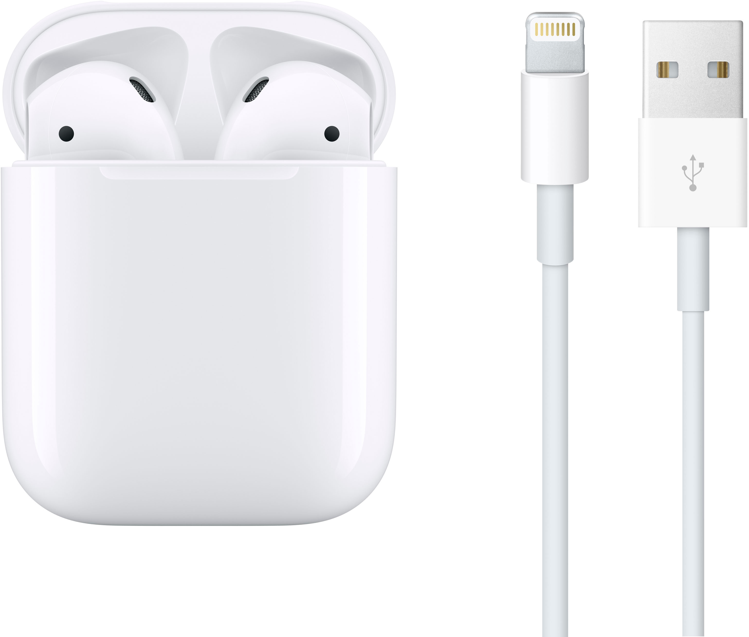 Around future socket Apple AirPods with Charging Case (2nd generation) White MV7N2AM/A - Best Buy