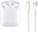 Alt View 15. Apple - AirPods with Charging Case (2nd generation) - White.