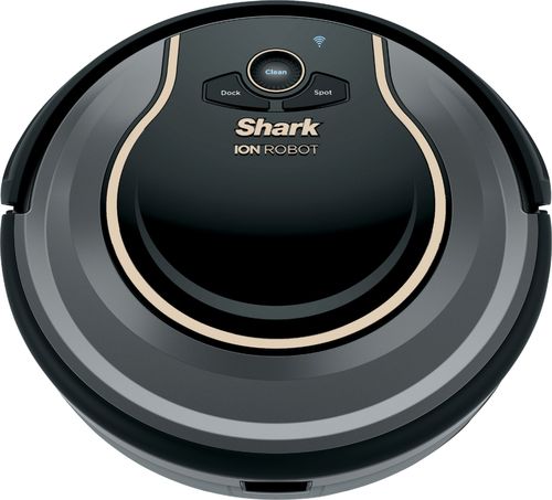 Shark - ION Robot Vacuum R75 with Wi-Fi - Smoke/Ash