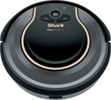 Shark - ION Robot Vacuum R75 with Wi-Fi - Smoke/Ash - Front_Zoom