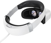 Angle. Dell - Visor Virtual Reality Headset for Compatible Windows PCs - White.