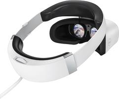 Dell - Visor Virtual Reality Headset for Compatible Windows PCs - White - Angle_Zoom