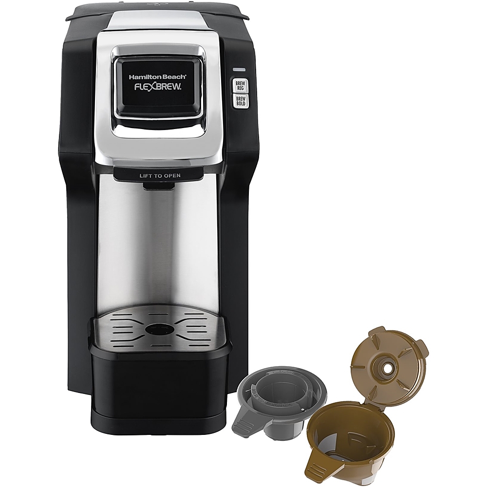Hamilton Beach FlexBrew Single Serve Coffee Maker Black 49979 - Best Buy