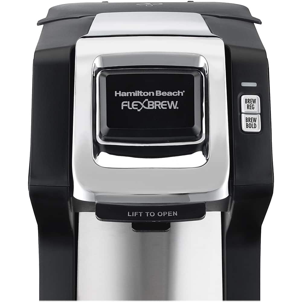 Alt View Zoom 12. Hamilton Beach - FlexBrew Single Serve Coffee Maker - Black.