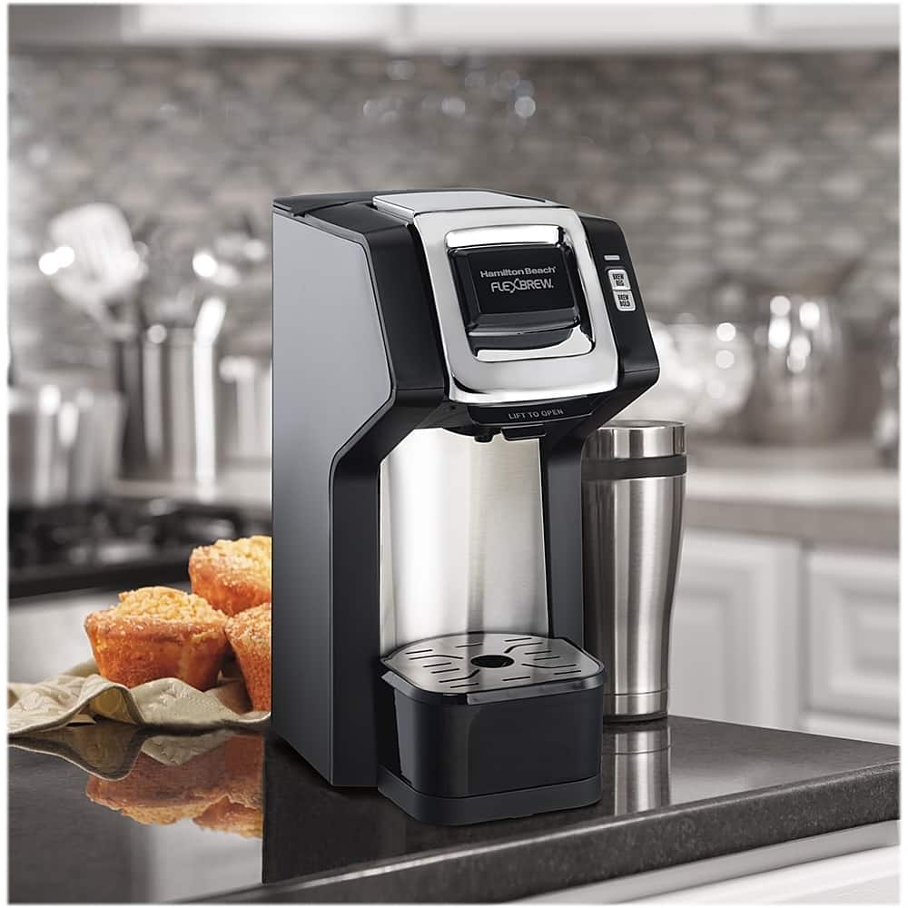 Alt View Zoom 14. Hamilton Beach - FlexBrew Single Serve Coffee Maker - Black.