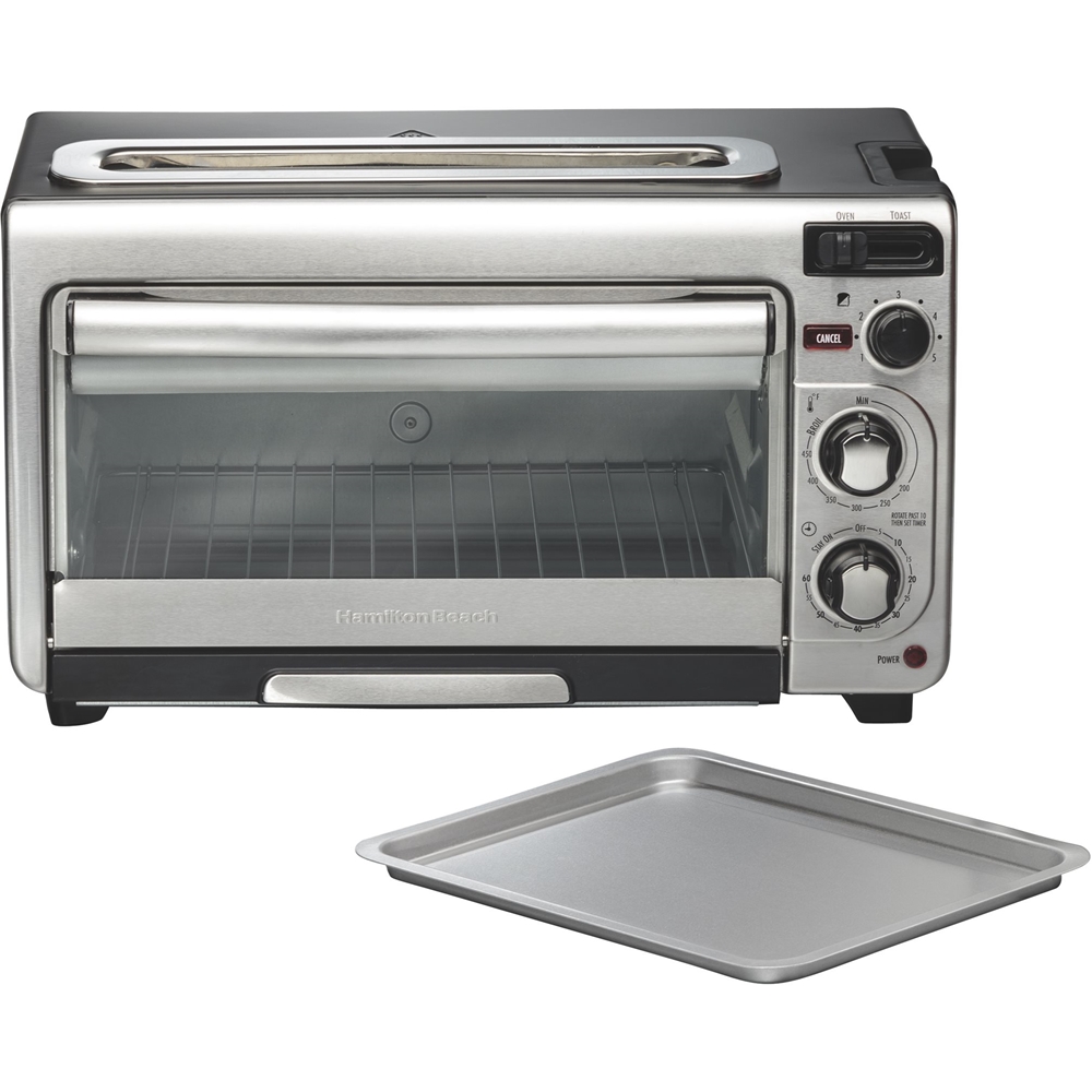 Hamilton Beach Countertop Convection Oven Black/Brushed Stainless Steel  31105D - Best Buy