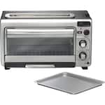 Hamilton Beach - 2-in-1 Oven & Toaster - Stainless Steel