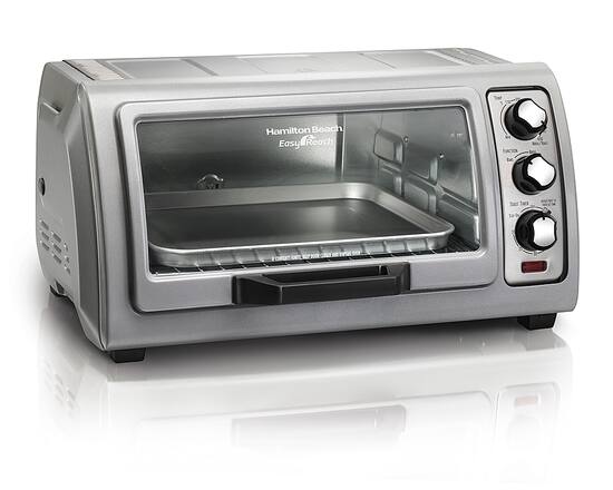 Hamilton Beach Easy Reach Toaster Oven With Roll Top Door Silver 31127d Best Buy Hamilton Beach Easy Reach Toaster Oven With Roll Top Door Silver 31127d Best Buy