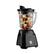 Front. Hamilton Beach - Smoothie Smart 41-Oz. Blender - Black/transparent.